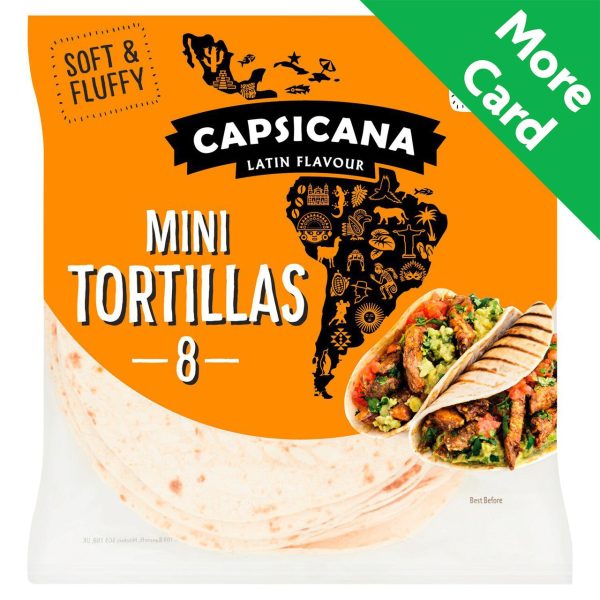 Capsicana Mini Tortilla Wraps