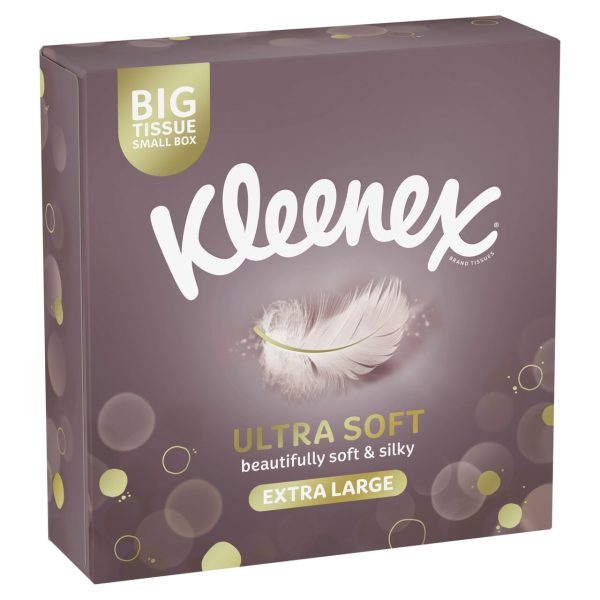 Kleenex Ultra Soft Extra Large Compact Tissues 40 Sheets