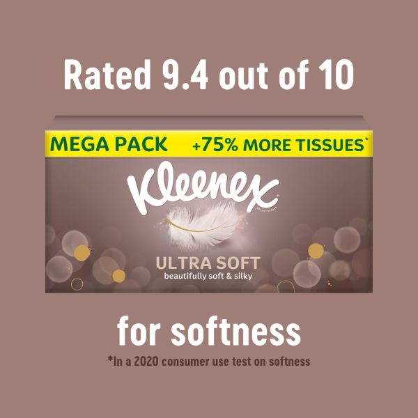 Kleenex Ultra Soft Extra Large Compact Tissues 40 Sheets