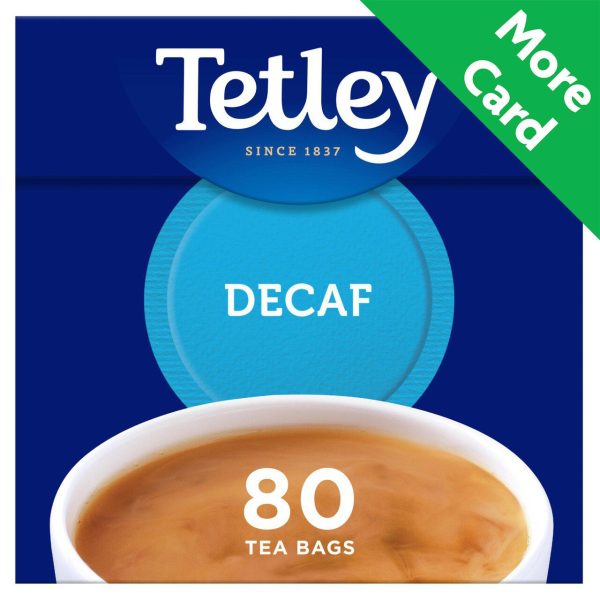 Tetley Decaf Tea Bags 80s