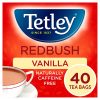 Tetley Redbush Vanilla 40 Tea Bags