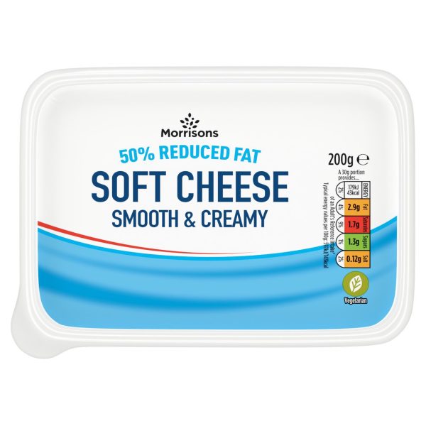 50% Reduced Fat Plain Soft Cheese