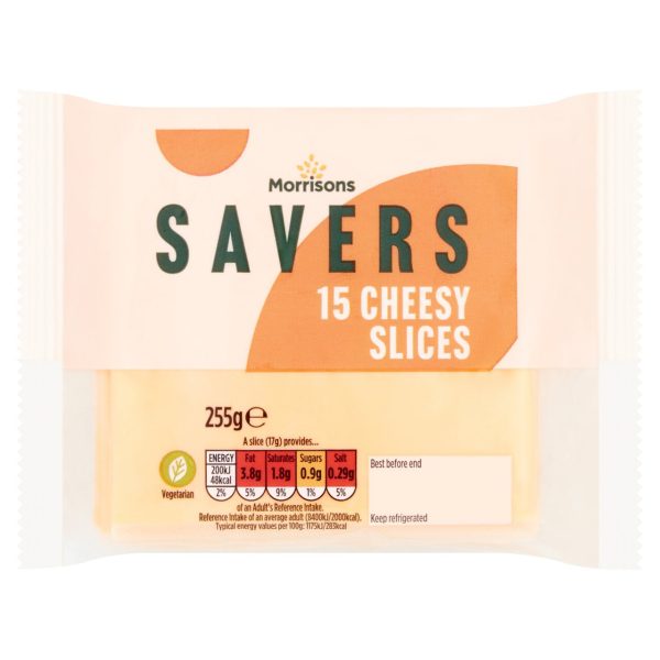 Savers 15 Cheese Slices