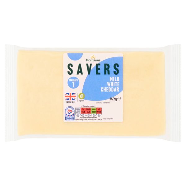 Savers Mild White Cheddar