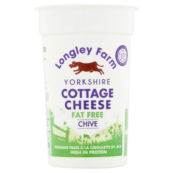 Longley Farm Virtually Fat Free Cottage Cheese Chives