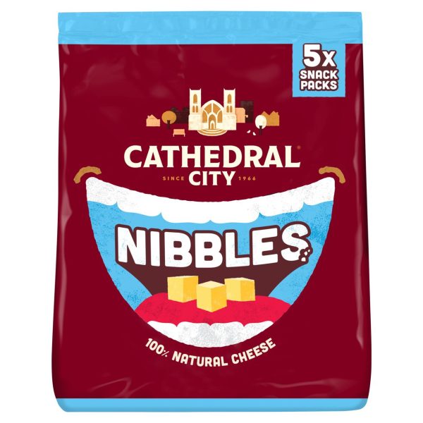 Cathedral City Kids Snack Nibbles Mild Lighter Cheese