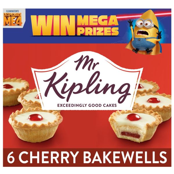 Mr Kipling Cherry Bakewells