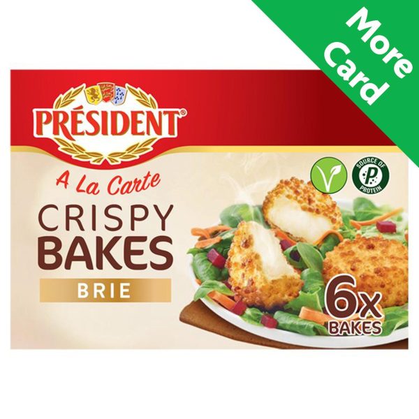 President 6 Crispy Bakes Brie