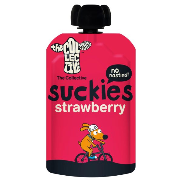 The Collective Strawberry Suckies Yogurt Pouch