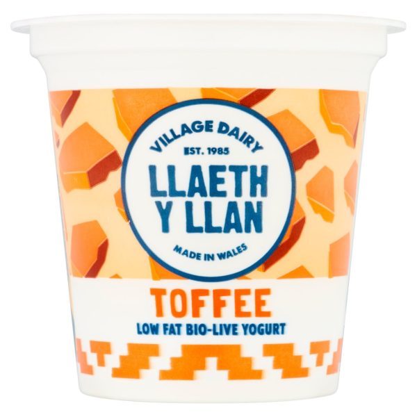 Village Dairy Llaeth Y Llan Toffee Bio Live Yogurt