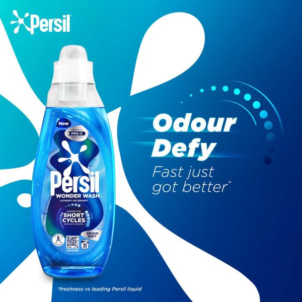 Persil Wonder Wash Odour Defy Laundry Detergent 31w