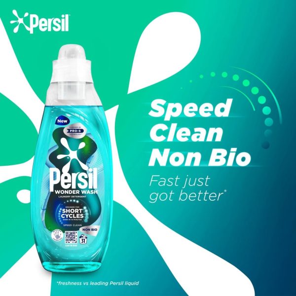 Persil Wonder Wash Speed Clean Non Bio Laundry Detergent 31w