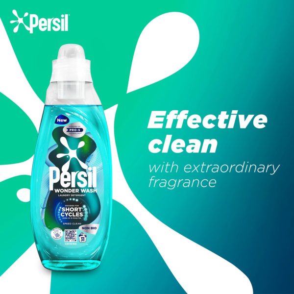 Persil Wonder Wash Speed Clean Non Bio Laundry Detergent 31w