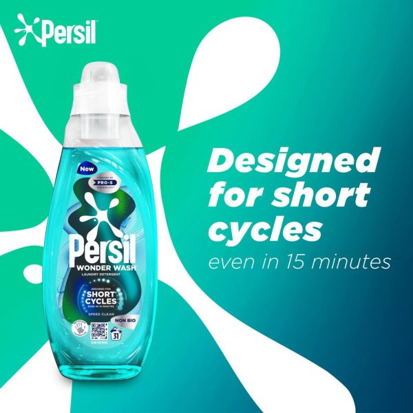 Persil Wonder Wash Speed Clean Non Bio Laundry Detergent 31w