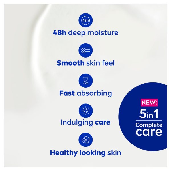 NIVEA Irresistibly Smooth Body Lotion for Dry Skin