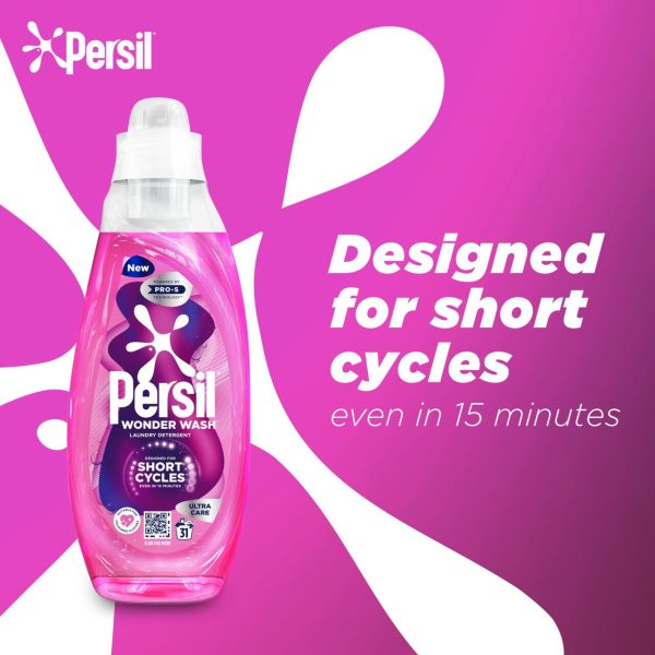 Persil Wonder Wash Ultra Care Laundry Detergent 31w