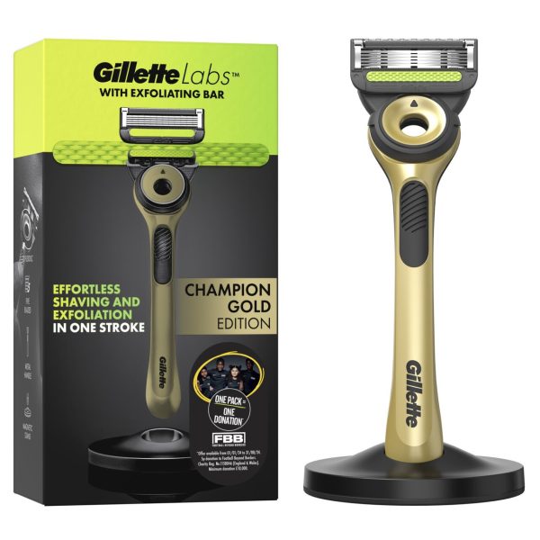 Gillette Labs Gold Razor + 1 Blade