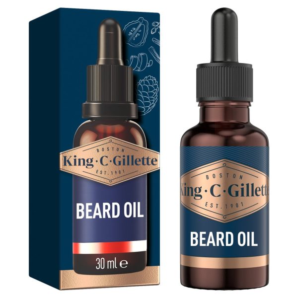 King C Gillette Beard Oil