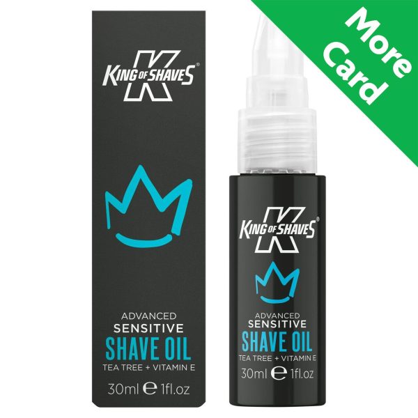 King Of Shaves Refillable Sensitive Advanced Shave Oil