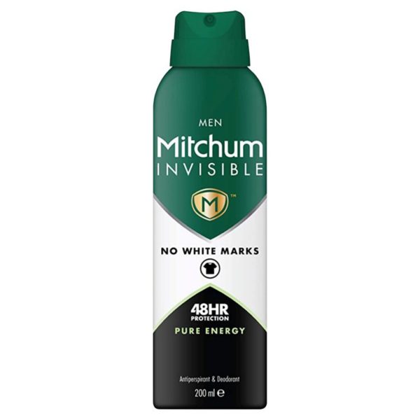 Mitchum Invisible Men Pure Energy Antiperspirant & Deodorant