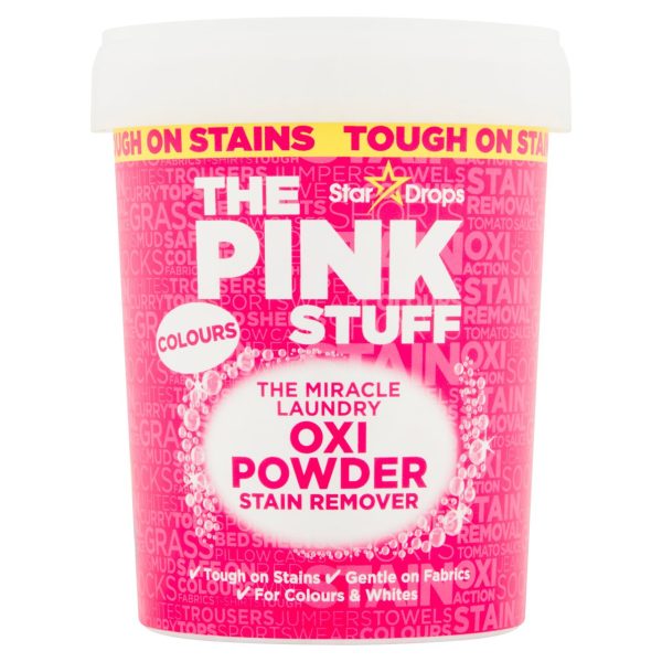 The Pink Stuff Oxi Stain Removal Powder Colours