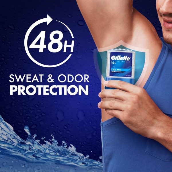 Gillette Clear Gel Antiperspirant Cool Wave