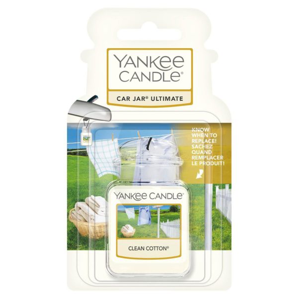 Yankee Candle Ultimate Clean Cotton Car Jar