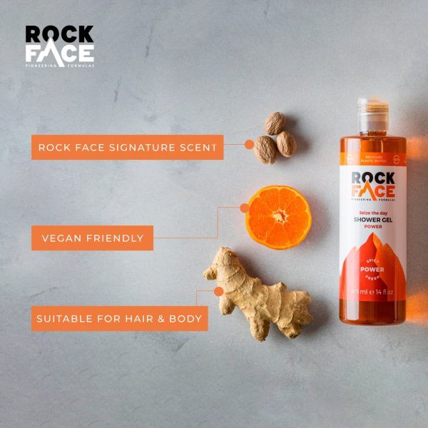 Rock Face Power Shower Gel