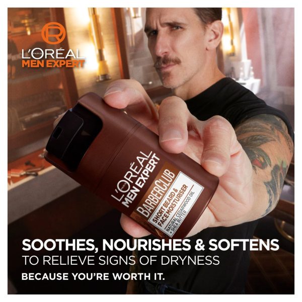 L'oreal Men Expert Barber Club Moisturiser