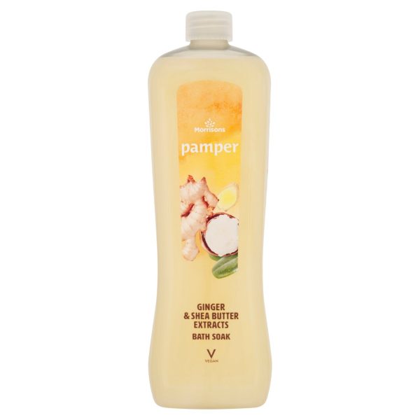 Pamper Ginger & Shea Butter Extracts Bath Foam