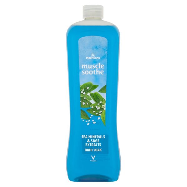 Muscle Soothe Sea Minerals & Sage Bath Foam