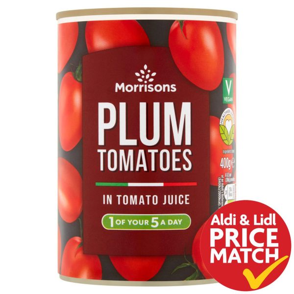 Peeled Plum Tomatoes (400g)