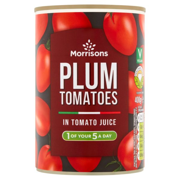 Peeled Plum Tomatoes (400g)