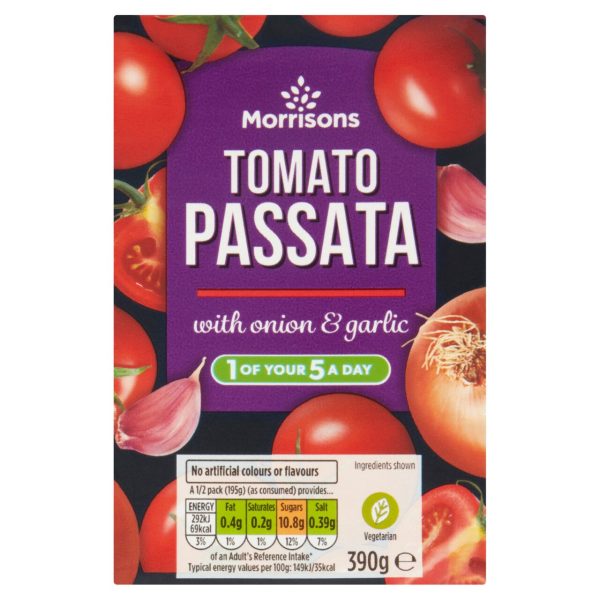 Passata with Onion & Garlic (390g)