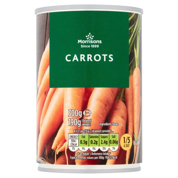 Whole Carrots (300g)