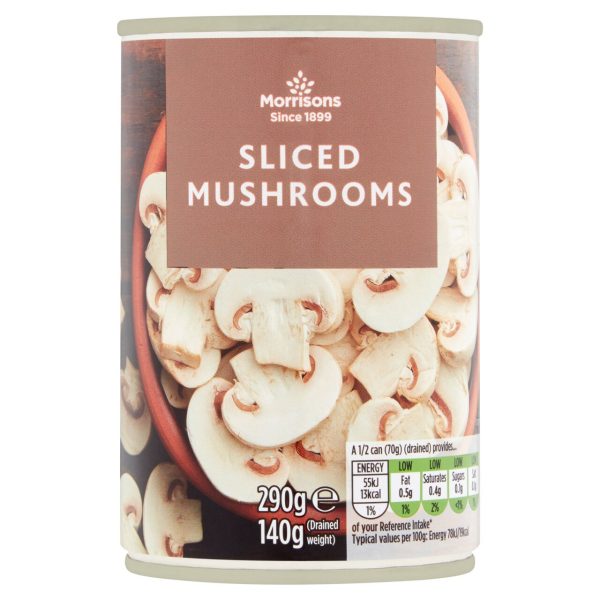 Sliced Mushrooms In Water (290g)