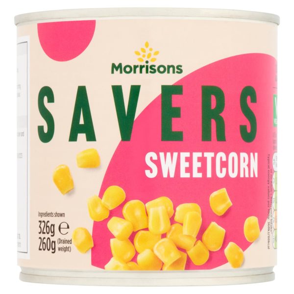 Savers Sweetcorn in Water