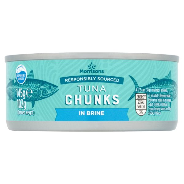 Fad Free Tuna Chunks In Brine (145g)