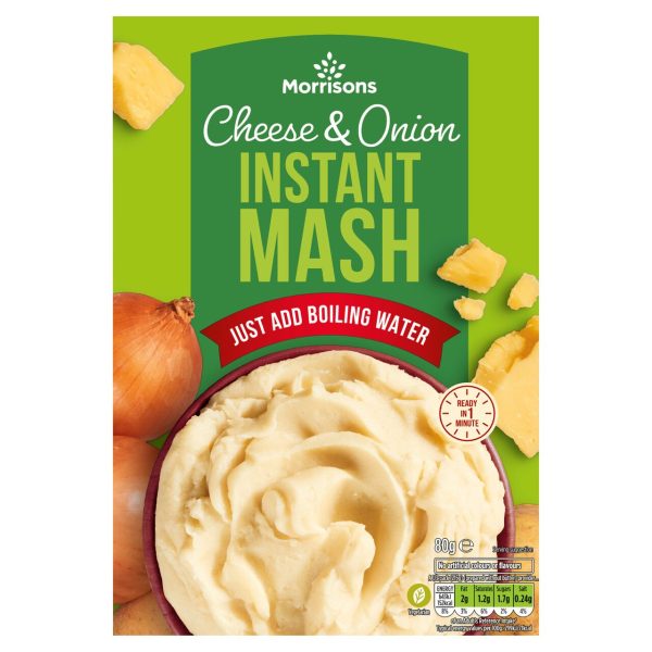 Instant Cheese & Onion Mash (80g)