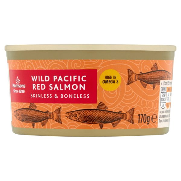 Skin & Boned Red Salmon (170g)