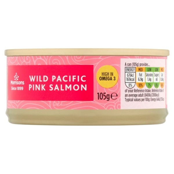 Wild Pacific Pink Salmon (105g)