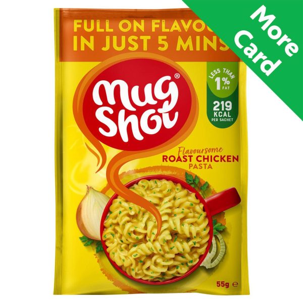 Mug Shot Roast Chicken Pasta Snack