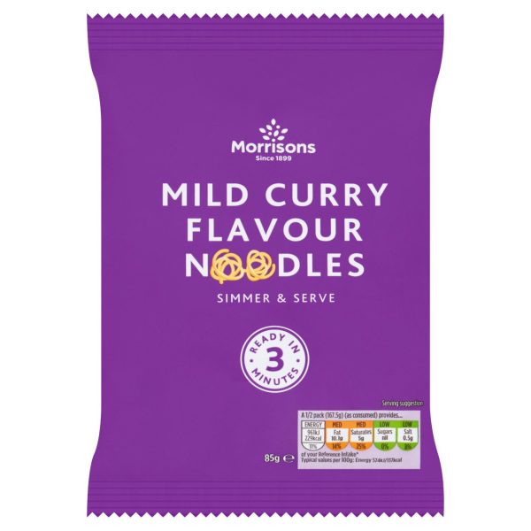 Mild Curry Instant Noodles