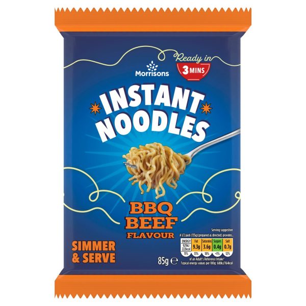 Instant Noodles BBQ Beef