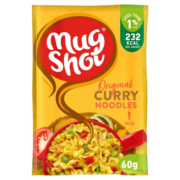 Mug Shot Noodles Classic Original Curry Soup