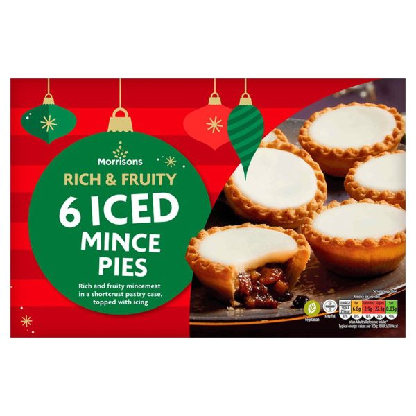 Rich & Fruity Iced Mince Pies