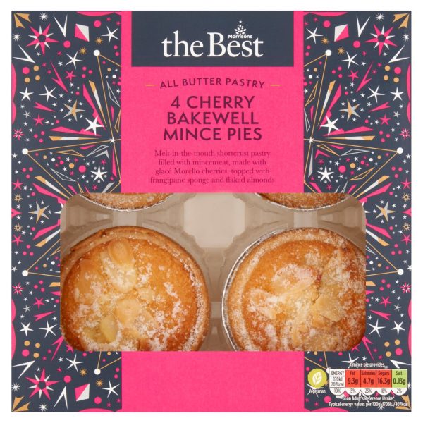 The Best Cherry Bakewell Mince Pies