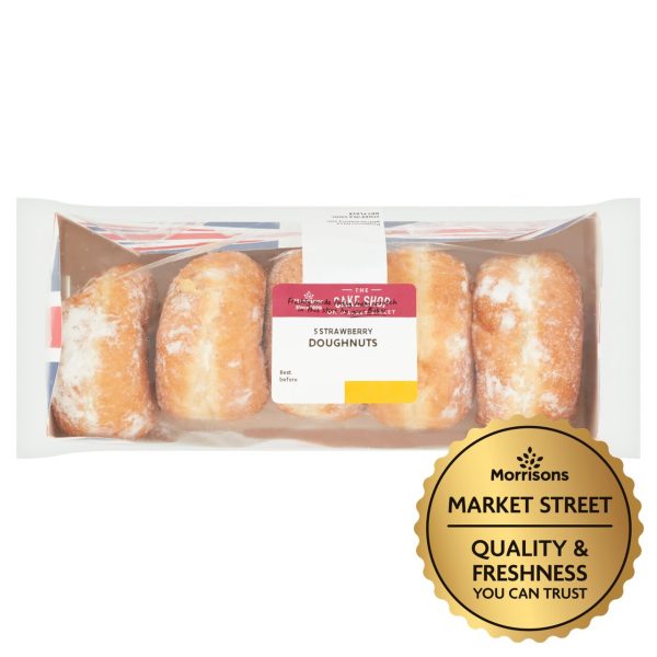 Market Street Strawberry Doughnuts