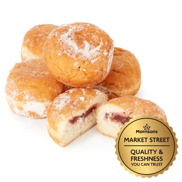 Market Street Strawberry Doughnuts