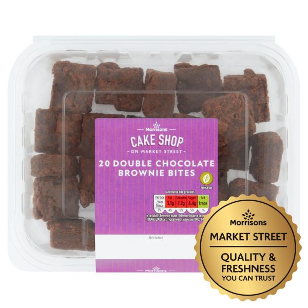 Market Street Double Chocolate Brownie Bites